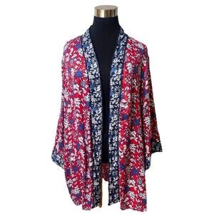 Women's Floral Kimono, Swim Wear Tunic